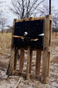 Bob - le tir sur palette...essai de solidité