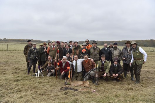 Tableau Chambord - Lièvres - Nov 2017 - 0